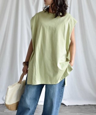 ARGO TOKYO/Frenchsleeve long T－shirt 24037　フレンチスリーブロングTシャツ　フレンチスリーブTシャツ　ロングTシャツ　ベーシックTシャツ　/504109736