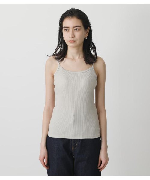 AZUL by moussy(アズールバイマウジー)/BASIC BACK OPEN CAMISOLE/L/BEG1