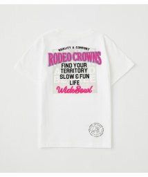 RODEO CROWNS WIDE BOWL(ロデオクラウンズワイドボウル)/キッズ0528 Tシャツ/O/WHT1