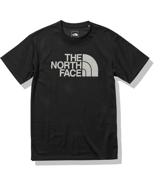 THE NORTH FACE(ザノースフェイス)/S/S VENT LOGO CREW/ブラック