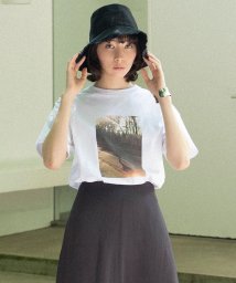 NIJYUSANKU(23区)/PHOTO プリント TEE/ホワイト系