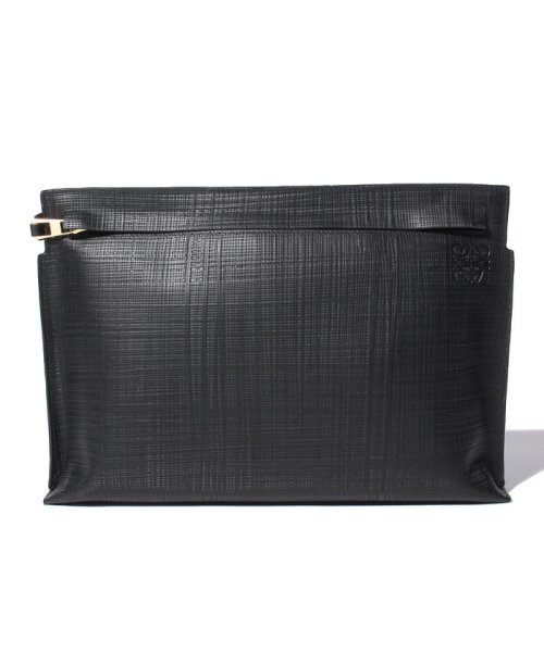 LOEWE(ロエベ)/【LOEWE】ロエベ 10188W05 レザークラッチバッグ/BLACK