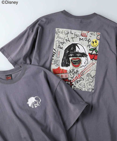 ディズニー クルエラ アートプリントtシャツ Disney Disney Magaseek