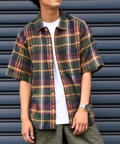 Ships Any別注 Cleve マドラスチェック 半袖 シャツ シップス エニィ メンズ Ships Any Mens Magaseek Ships Any別注 Cleve マドラスチェック 半袖 シャツ シップス エニィ メンズ Ships Any Mens Magaseek