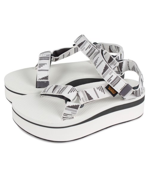 セール Teva テバ サンダル レディース 厚底 フラットフォーム ユニバーサル W Flatform Universal スポーツサンダル ビーチ サンダル ブラック テバ Teva Magaseek
