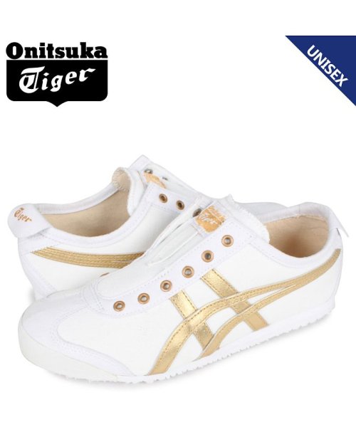 オニツカタイガー Onitsuka Tiger メキシコ 66 スニーカー スリッポン メンズ レディース Mexico 66 Slip On ホワイト 白 1 オニツカタイガー Onitsukatiger Magaseek