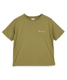 CHAMPION/チャンピオン Champion Tシャツ 半袖 レディース クルーネック SHORT SLEEVE T－SHIRT ブラック ホワイト カーキ オフ ピンク 黒/504029750