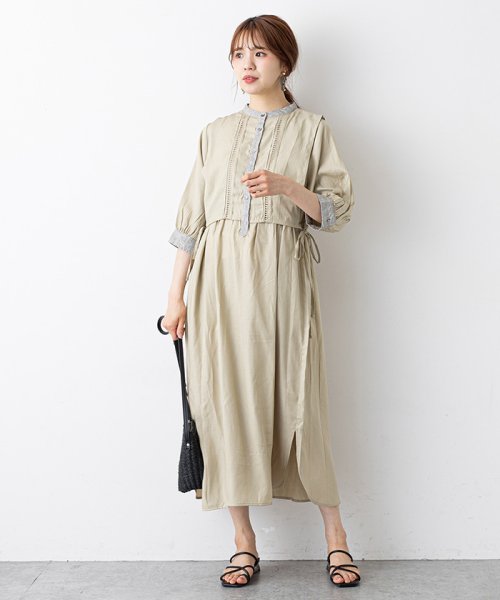 セール 50 Off ベスト重ね着風ワンピ ナイスクラップ アウトレット Nice Claup Outlet Magaseek