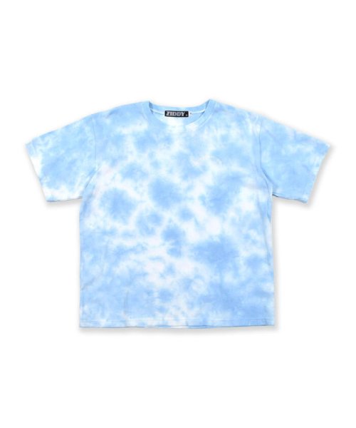 ZIDDY(ジディー)/タイダイ柄 カラー Tシャツ(130~160cm)/ブルー