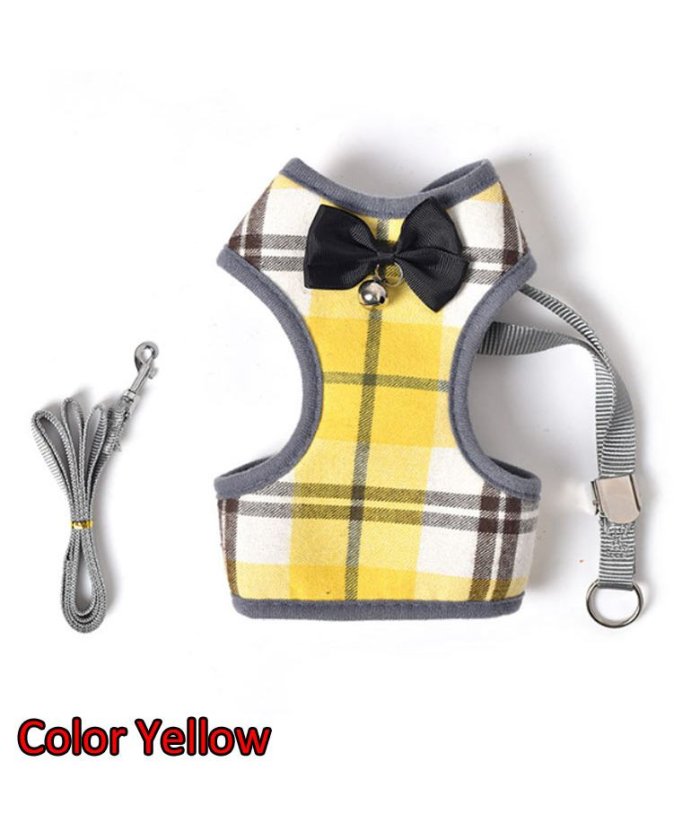 クーポン開催中 セール 10 Off 犬 ハーネス 小型犬 中型犬 おしゃれ リードとハーネス二点セット チェック 犬服 胴輪 Dog Hn0018 マウマウ Mowmow Magaseek