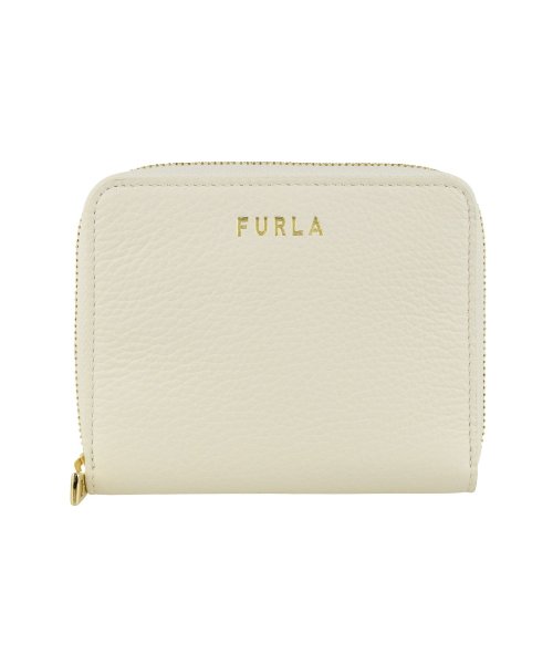 FURLA(フルラ)/【FURLA(フルラ)】FURLA フルラ NEXT 二つ折り財布 ラウンド/ホワイト系