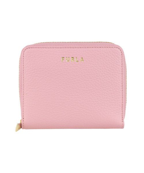 FURLA(フルラ)/【FURLA(フルラ)】FURLA フルラ NEXT 二つ折り財布 ラウンド/ピンク系