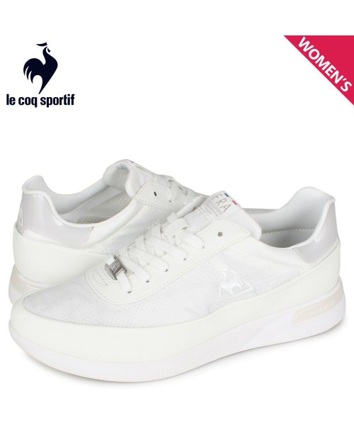 ルコック スポルティフ Le Coq Sportif スニーカー レディース La セーブル ナイロン La Servres Nylon ホワイト 白 Ql3r ルコックスポルティフ Lecoqsportif Magaseek