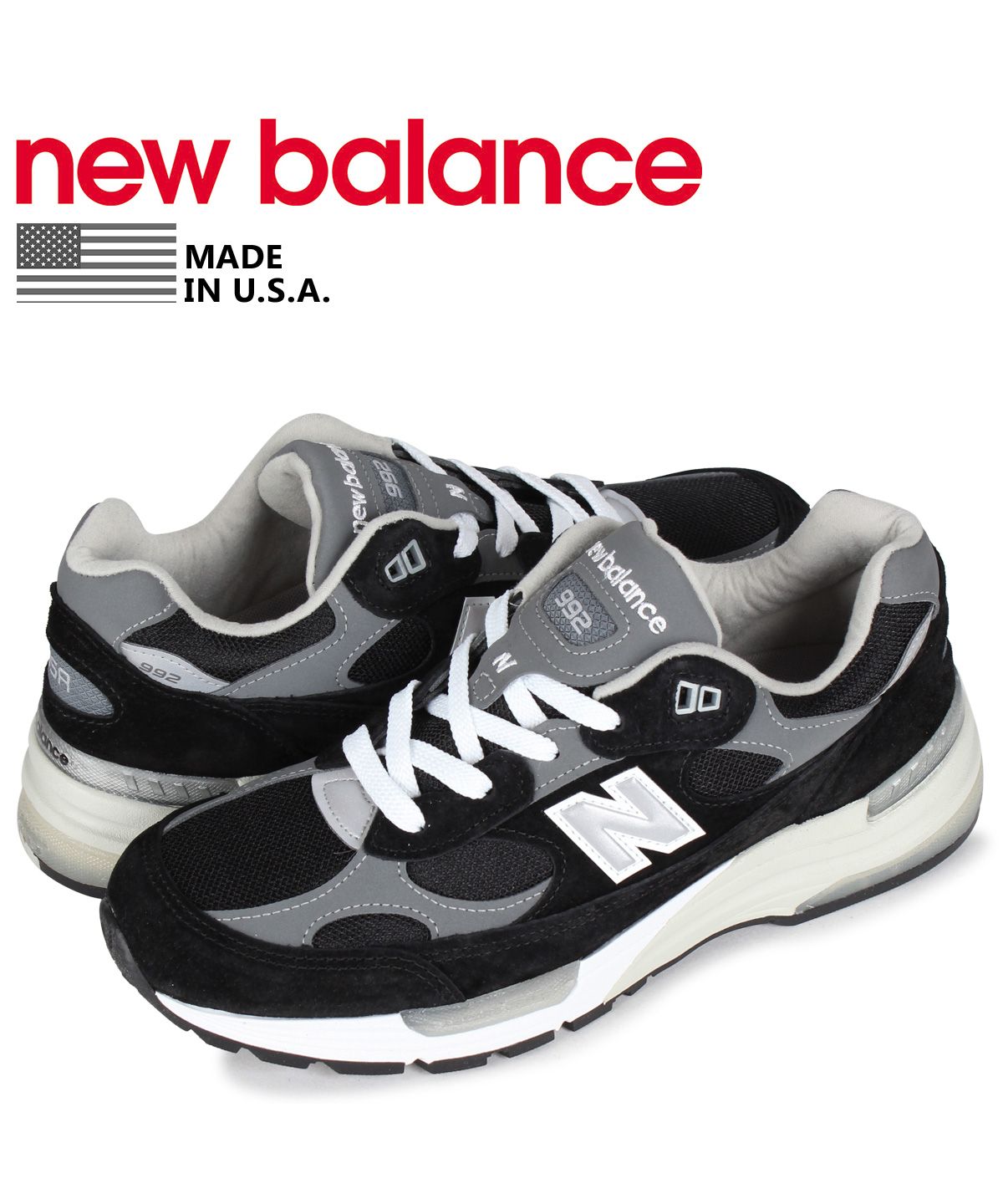 New Balance ニューバランス メンズ スニーカー  【New Balance 997H】  サイズ US_7.5(25.5cm) T iple Black