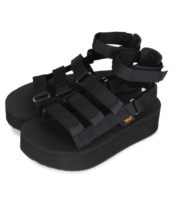 クーポン開催中 Teva テバ サンダル メンズ レディース 厚底 フラットフォーム メヴィア Flatform Mevia ブラック ホワイト ベージュ 黒 白 テバ Teva Magaseek