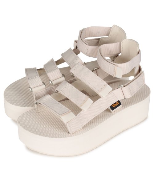 Teva テバ サンダル メンズ レディース 厚底 フラットフォーム メヴィア Flatform Mevia ブラック ホワイト ベージュ 黒 白 テバ Teva Magaseek