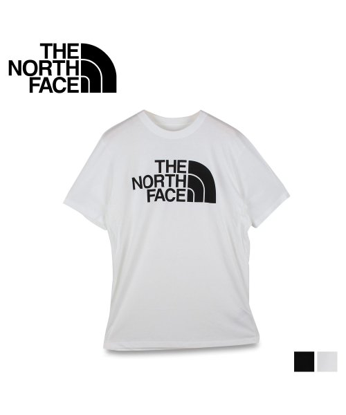THE NORTH FACE(ザノースフェイス)/ノースフェイス THE NORTH FACE Tシャツ 半袖 メンズ レディース ハーフドーム HALF DOME SS TEE ブラック ホワイト 黒 白 N/ホワイト