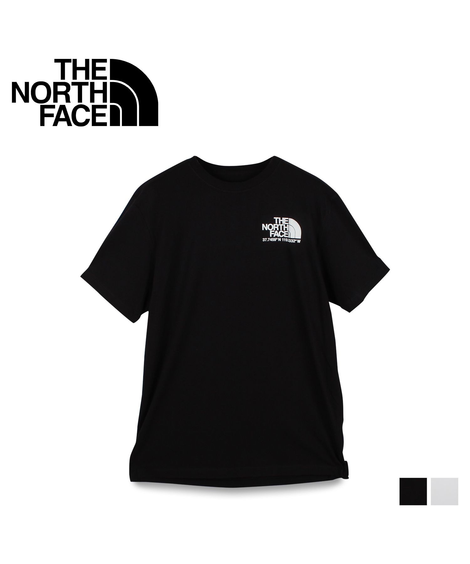 ノースフェイス THE NORTH FACE Tシャツ 半袖 メンズ レディース コーディネート COORDINATES SS TEE ブラック  ホワイト 黒