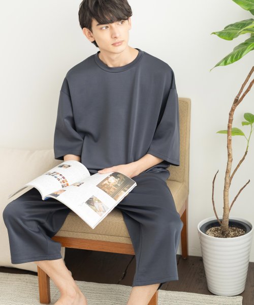 ロッキーモンロー Rocky Monroe セットアップ ルームウェア 部屋着 ワンマイル 上下 パジャマ メンズ レディース カットソー クロップドパンツ カジュアル ダンボールニット スウェット トレ Magaseek ロッキーモンロー Rocky Monroe セットアップ ルームウェア 部屋着 ワンマイル 上下 パジャマ メンズ レディース カットソー クロップドパンツ カジュアル ダンボールニット スウェット トレ Magaseek