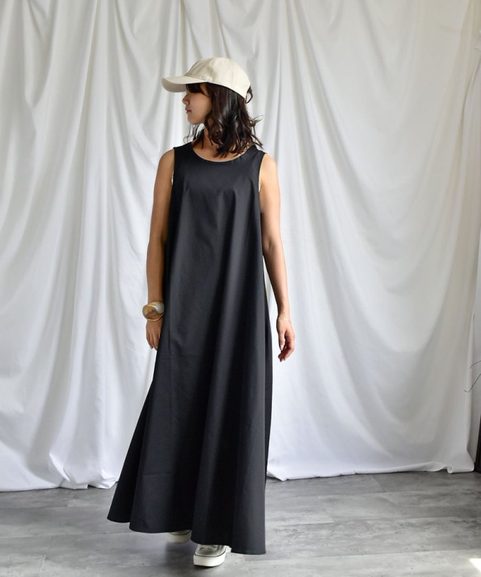 A Line One Piece Aラインワンピース ワンピース コットンワンピース ノースリーブワンピース マキシワンピース 春夏定番 アルゴトウキョウ Argo Tokyo Magaseek
