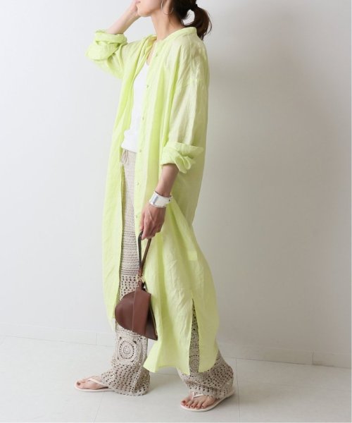 セール 50 Off French Linen シャツワンピース3 フレームワーク Framework Magaseek