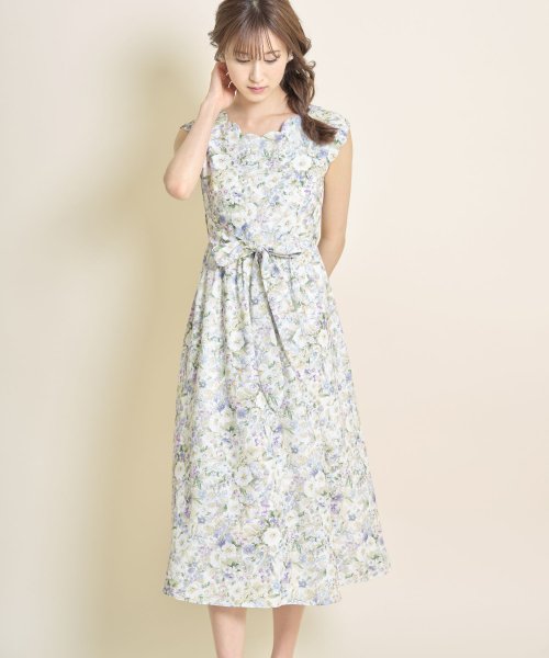クーポン ウエストりぼん付きフラワープリントスカラップカットノースリーブワンピース トッコクローゼット Tocco Closet Magaseek クーポン ウエストりぼん付きフラワープリントスカラップカットノースリーブワンピース トッコクローゼット Tocco Closet Magaseek
