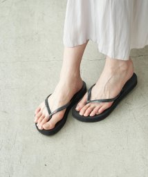 ROPE PICNIC PASSAGE(ロペピクニック パサージュ)/【WEB限定】【havaianas】ハワイアナス SLIM FLATFORM/ブラック（01）