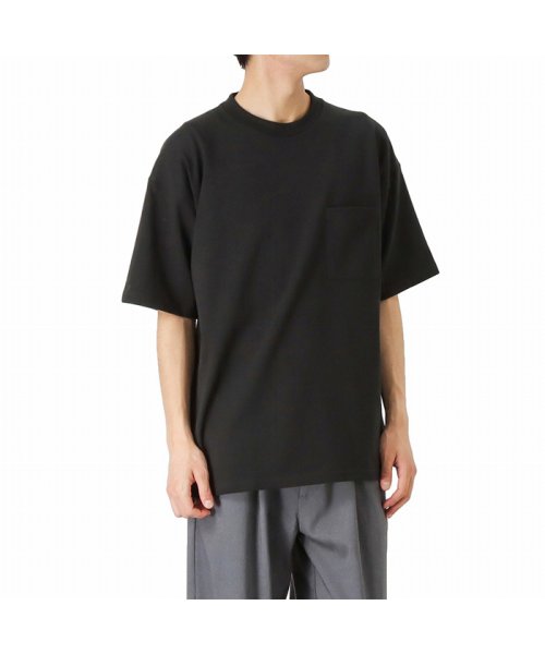 MAC HOUSE(men)(マックハウス（メンズ）)/Goodwear グッドウェア ビッグポケットTシャツ 2W7－3505－21SS/ブラック