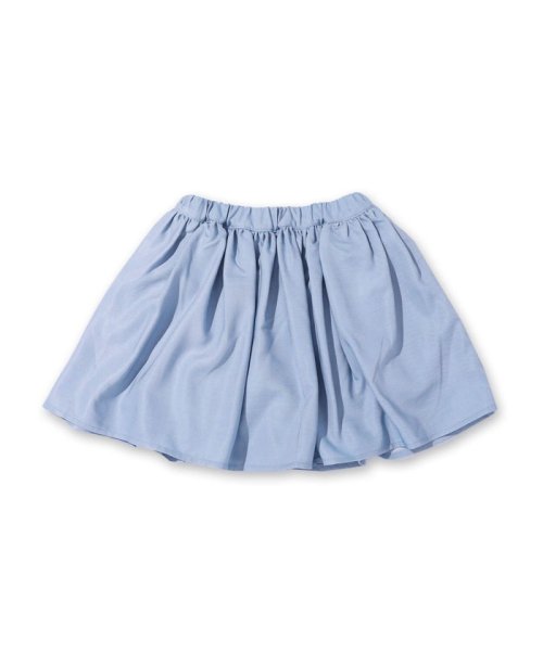 SLAP SLIP(スラップスリップ)/インナー付き 布帛 スカート (90~130cm)/ブルー