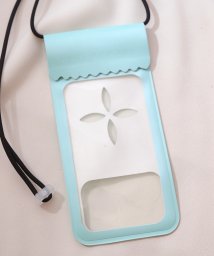 ninon(ニノン)/【防水】海やお風呂で使えるスマホ用防水ケース/ライトブルー