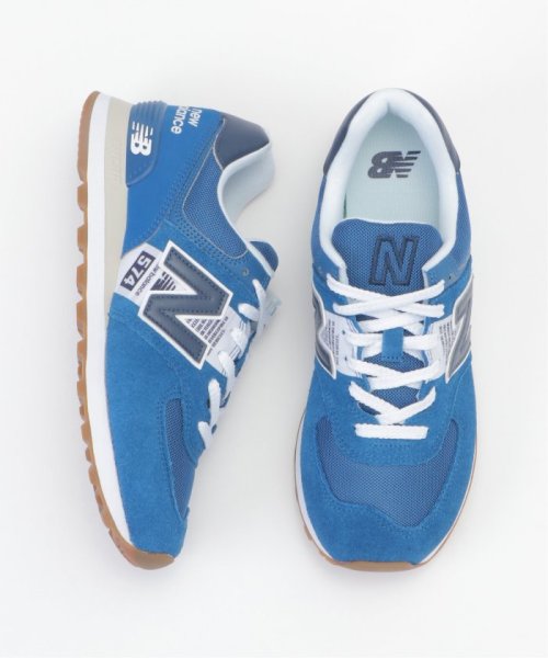 ikka(イッカ)/New Balance ML 574/ブルー