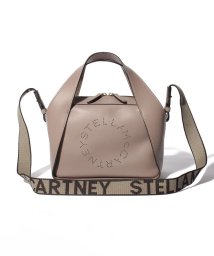 Stella McCartney(ステラマッカートニー)/【STELLA MCCARTNEY】ステラマッカートニー　ハンドバッグ 700139 W8542 LOGO/グレージュ