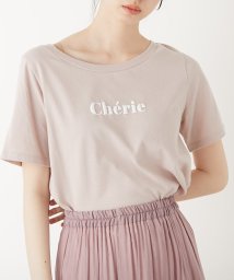 OLIVE des OLIVE(オリーブデオリーブ)/OLIVEベーシックTシャツ/ピンク