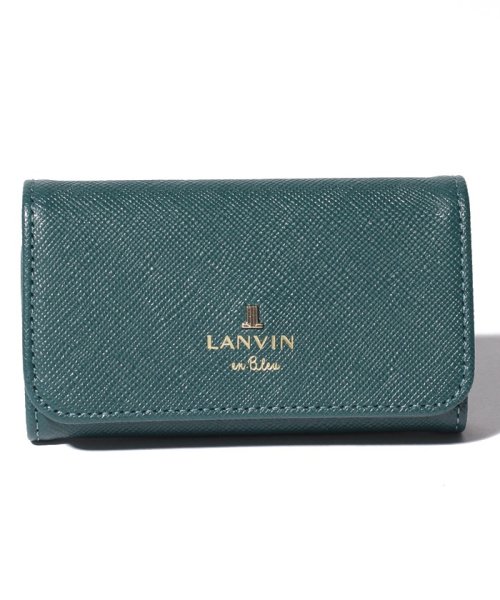 LANVIN en Bleu(BAG)(ランバンオンブルー（バッグ）)/リュクサンブール　キーケース/ディープグリーン