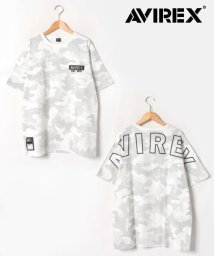 marukawa shonan(marukawa shonan)/【AVIREX/アヴィレックス】バックロゴ 半袖 Tシャツ メンズ / アビレックス ミリタリー アメカジ ワーク ルード バックプリント/柄1