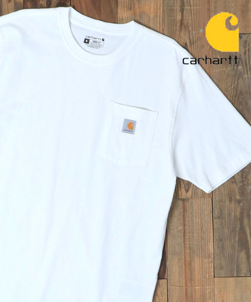 Carhartt/カーハート】ピスネーム半袖ポケットTシャツ/USサイズ