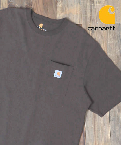 Carhartt/カーハート】ピスネーム半袖ポケットTシャツ/USサイズ