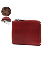 aniary(アニアリ)/【正規取扱店】アニアリ aniary Antique Leather L Zip Bill Holder ミニ財布 二つ折り 本革 日本製 01－20018/レッド