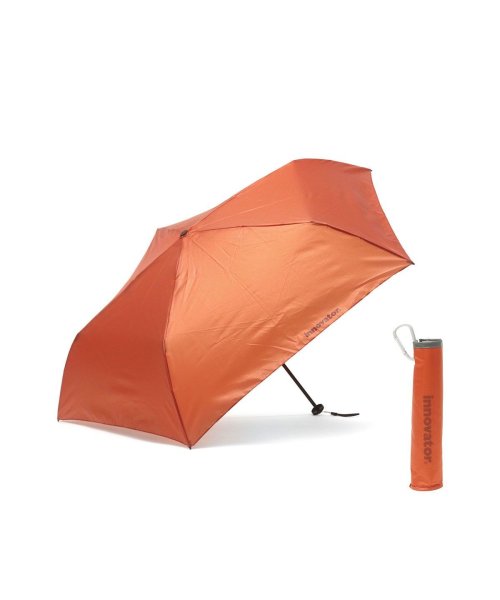 innovator(イノベーター)/【日本正規品】 イノベーター 折りたたみ傘 innovator 50cm 雨傘 超軽量 撥水 カサ かさ  IN－50M/オレンジ