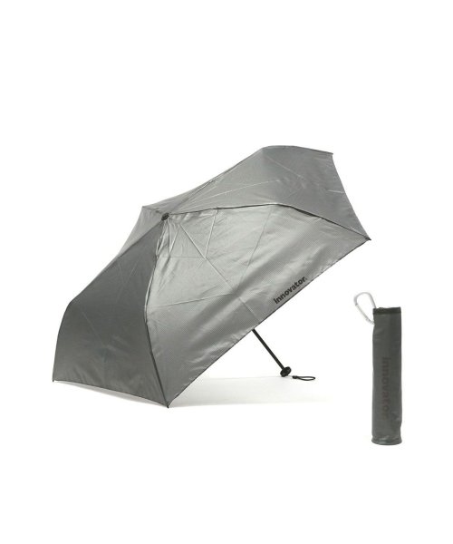 innovator(イノベーター)/【日本正規品】 イノベーター 折りたたみ傘 innovator 50cm 雨傘 超軽量 撥水 カサ かさ  IN－50M/グレー