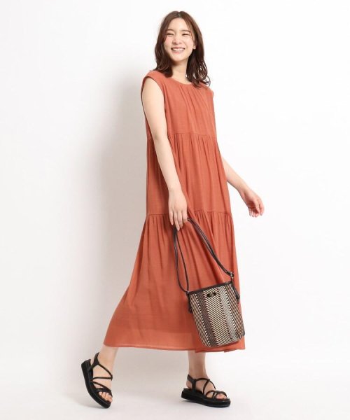 S Ll スラブティアードワンピース グローブ Grove Magaseek S Ll スラブティアードワンピース グローブ Grove Magaseek
