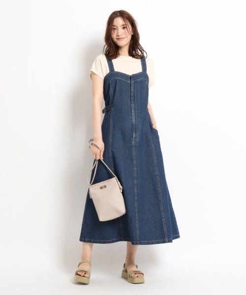 セール S Ll デニムワンピース グローブ Grove Magaseek