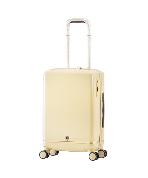 ASIA LUGGAGE(アジアラゲージ)/アジアラゲージ フライト スーツケース 機内持ち込み Sサイズ SS 33L LCC対応 ストッパー付き 軽量 A.L.I f－light FLT－010K－1/アイボリー