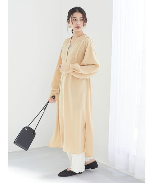 セール Sugar Spoon レイヤードシャツワンピ グリーンパークス Green Parks Magaseek