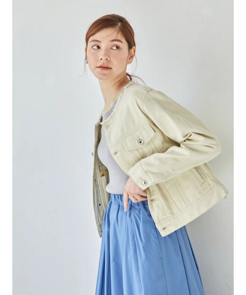 2wayミリタリーコートワンピース グレーベージュ キャメル ネイビー Yecca Vecca イェッカヴェッカ のレディースワンピース 7a13l0h0200 ファッション通販のstripe Club