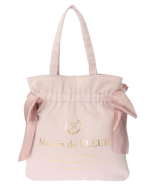 スモールダブルリボントートバッグ メゾンドフルール Maison De Fleur Magaseek スモールダブルリボントートバッグ メゾンドフルール Maison De Fleur Magaseek