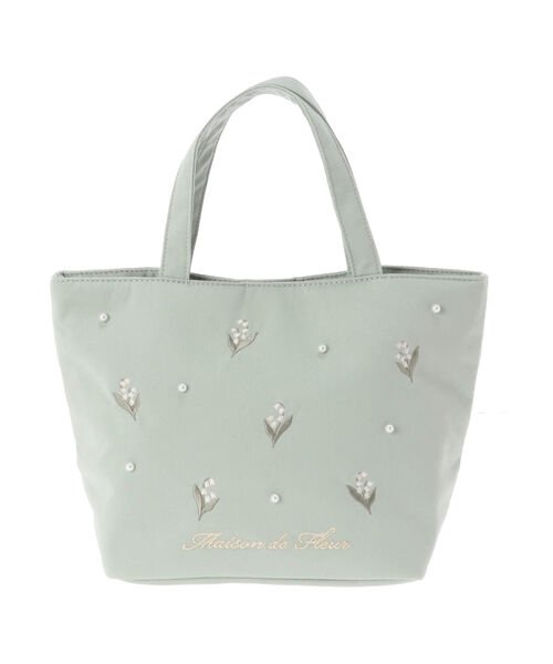 すずらんパールトートバッグ メゾンドフルール Maison De Fleur Magaseek すずらんパールトートバッグ メゾンドフルール Maison De Fleur Magaseek