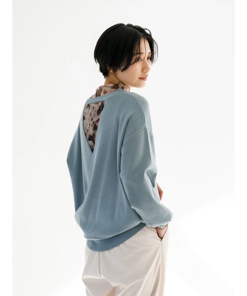 セール バックオープンニットプルオーバー コエ Koe Magaseek