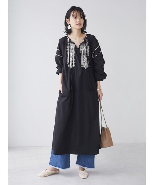 セール ボタニカル刺繍ワンピース クラフトスタンダードブティック Craft Standard Boutique Magaseek