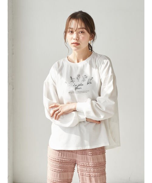 クーポン セール 46 Off フラワーロゴプルオーバー アースミュージック エコロジー Earth Music Ecology Magaseek